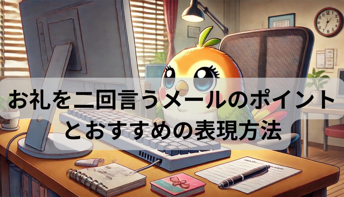 お礼を二回言うメールのポイントとおすすめの表現方法 | ヒロイヨミノ森 