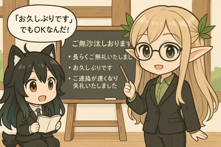 「ご無沙汰しております」と伝えたい時のビジネスメールの例文集 | ヒロイヨミノ森