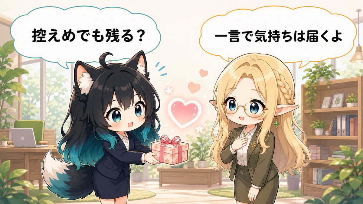 相手の印象に残るプレゼントの渡し方