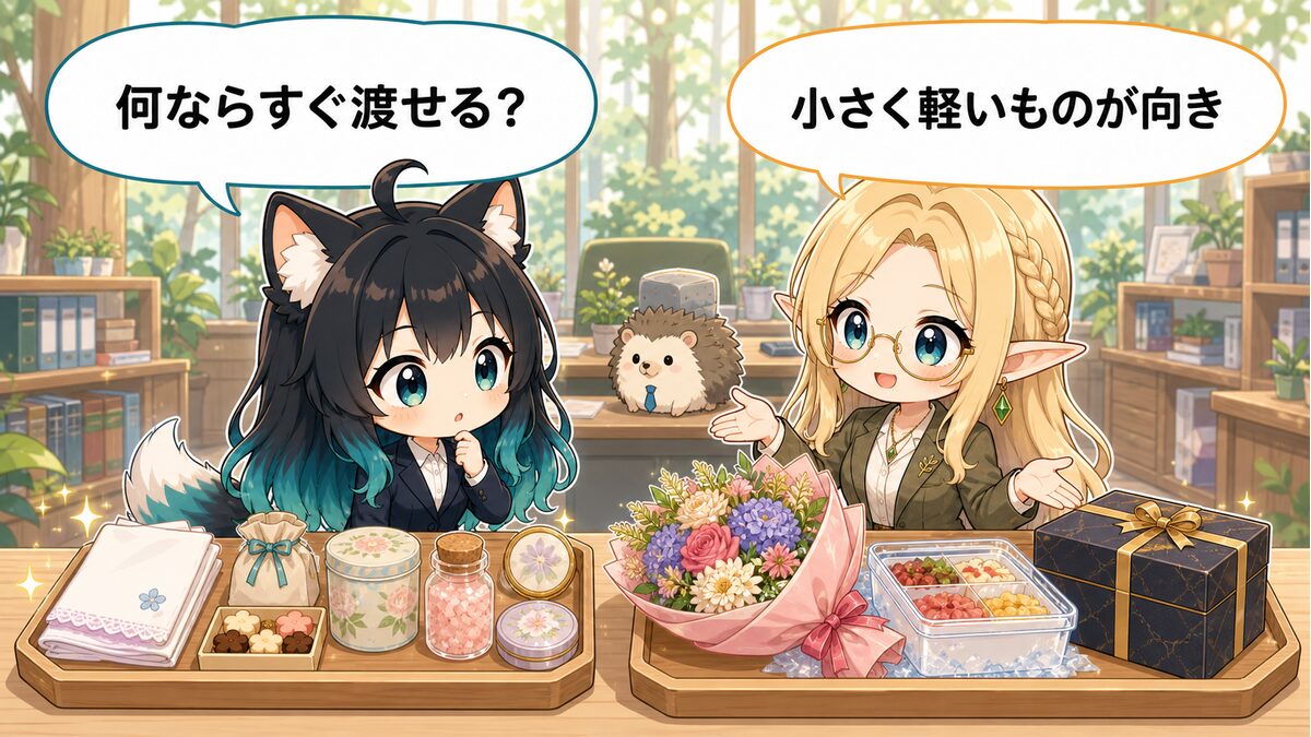 タイミングを考慮したプレゼントの種類とは？