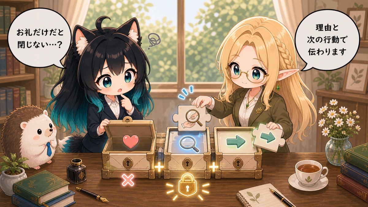感謝が伝わるメール文にするポイント