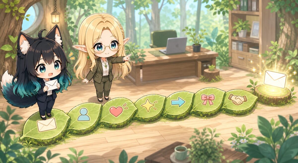 お礼を二回言うメールの基本構成
