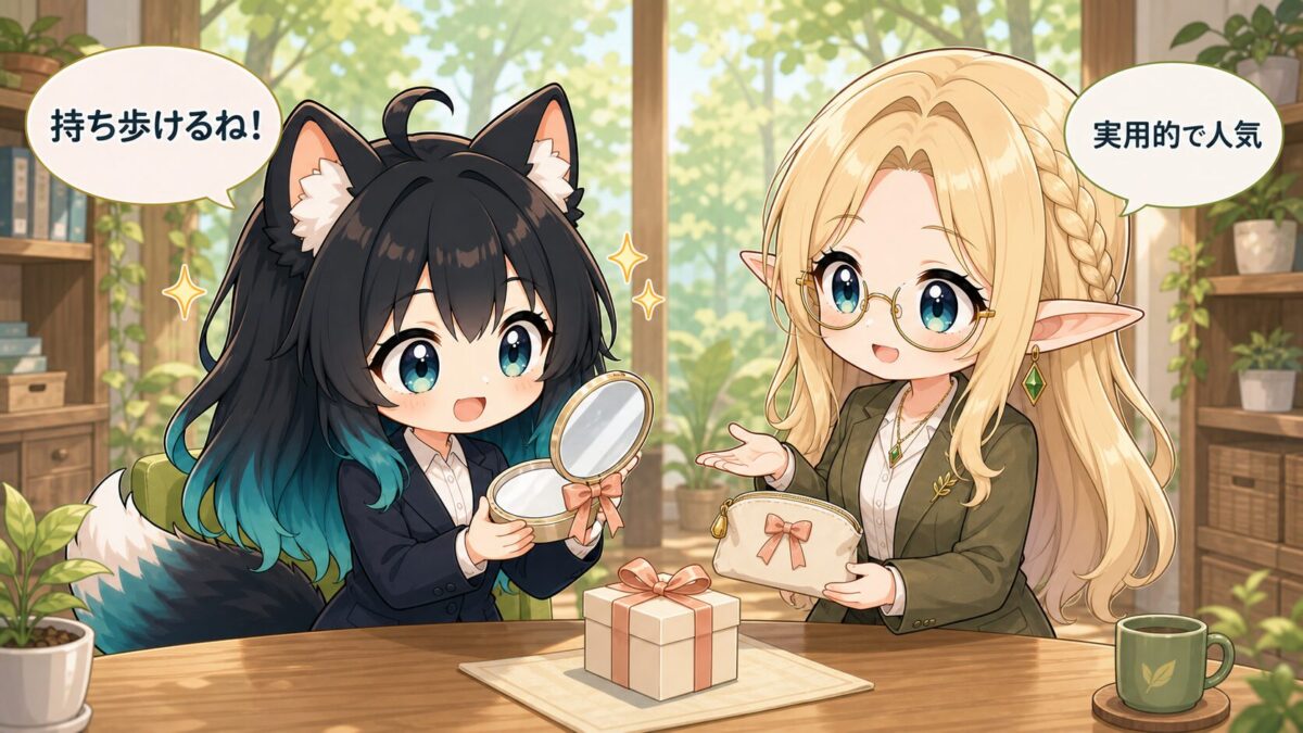 コンパクトミラーをプレゼントする意味